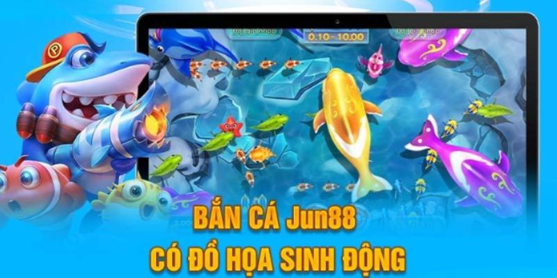 Giao diện bắn cá sống động 